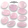 Quartz rose de Madagascar - Qualité Supérieure - Pierre roulée - Volume M (moyen)
