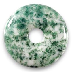 Donut en agate arbre d'Inde - 30 mm